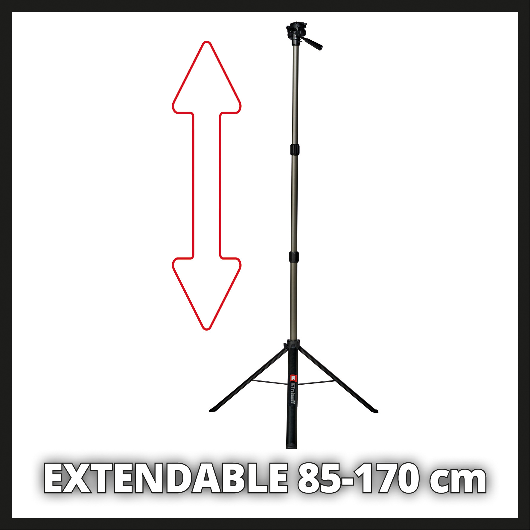 Pallbock Einhell Tripod 85 - 170 cm