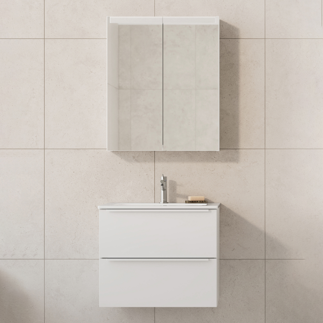 Möbelpaket INR Core Avant med Spegelskåp Stage Plus