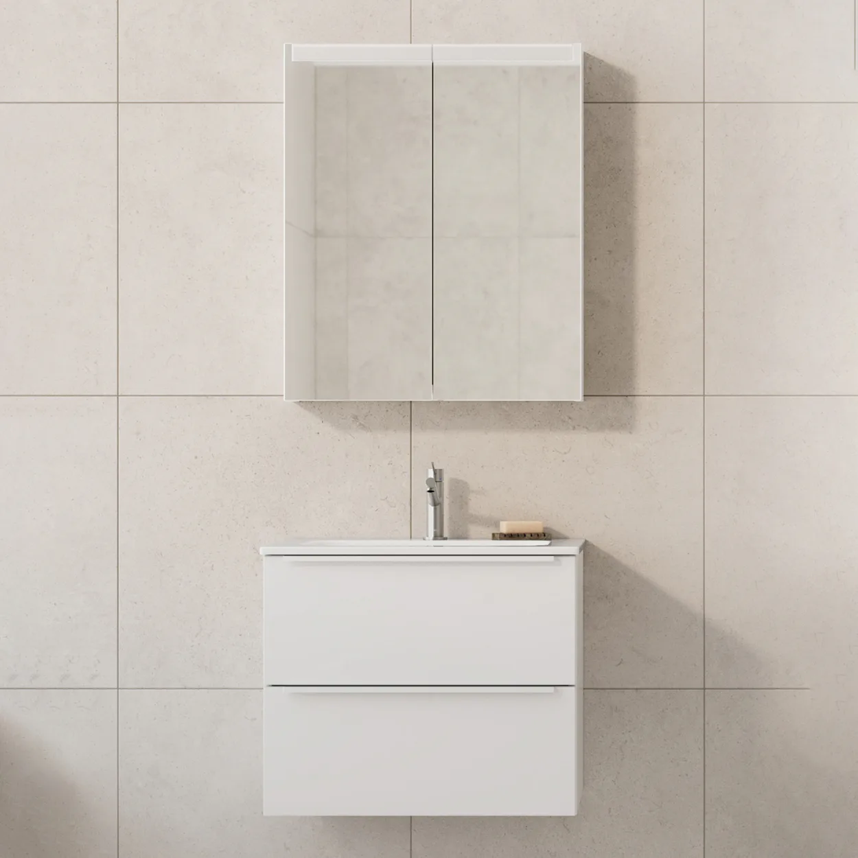 Möbelpaket INR Core Avant med Spegelskåp Stage Plus