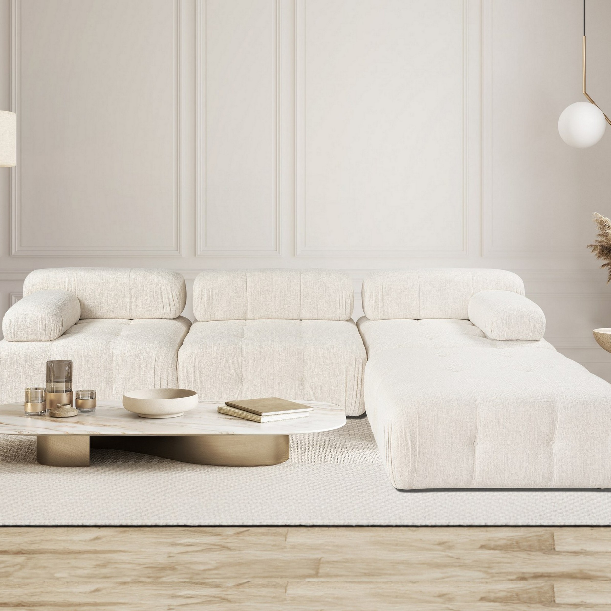 Divansoffa Andrarum Bengul Bubblig 3-sits