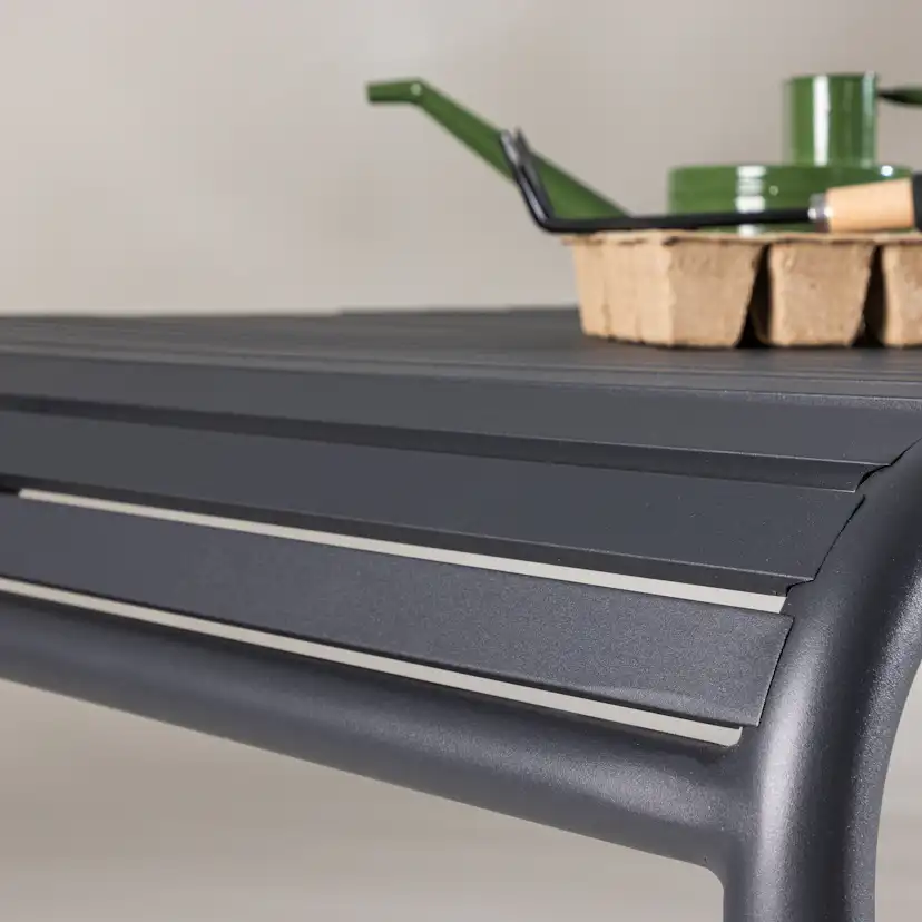 Trädgårdsbord Comfort Garden Gardeno Matbord Utomhus 90x150 cm utebord i aluminium