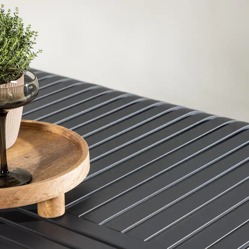 Trädgårdsbord Comfort Garden Gardeno Matbord Utomhus 90x150 cm utebord i aluminium