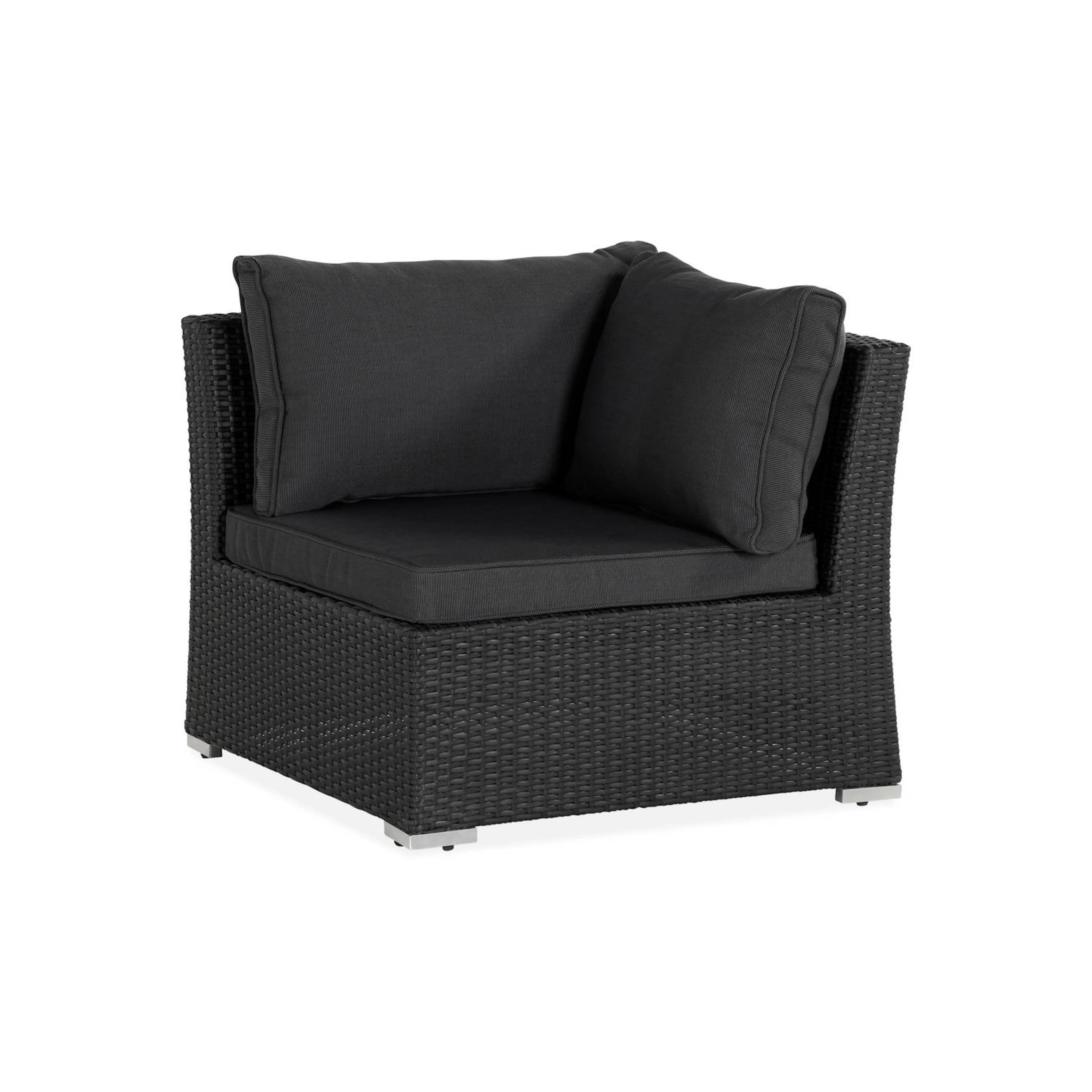 Hörnmodul Comfort Garden Wisconsin Premium Utomhus i Konstrotting