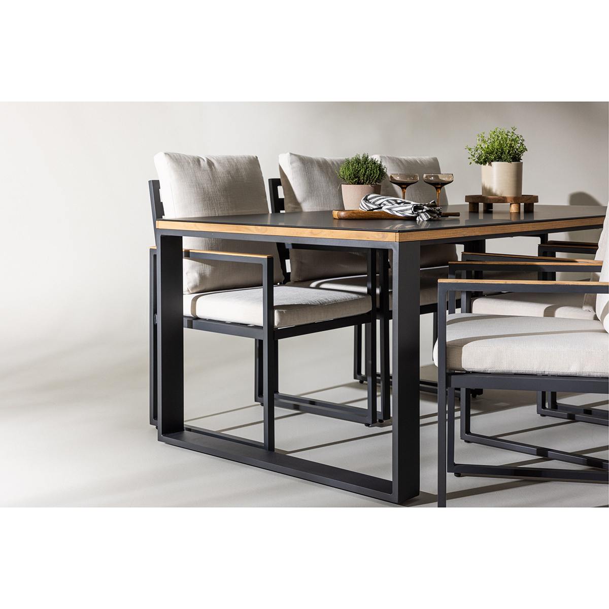 Trädgårdsgrupp deNoord Aspvik Matgrupp 200x100cm