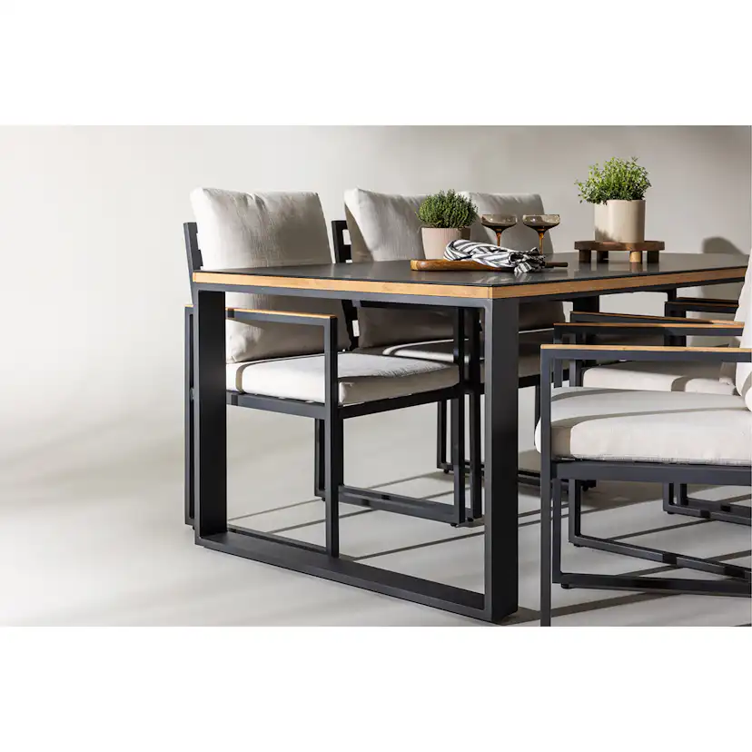 Trädgårdsgrupp deNoord Aspvik Matgrupp 200x100cm