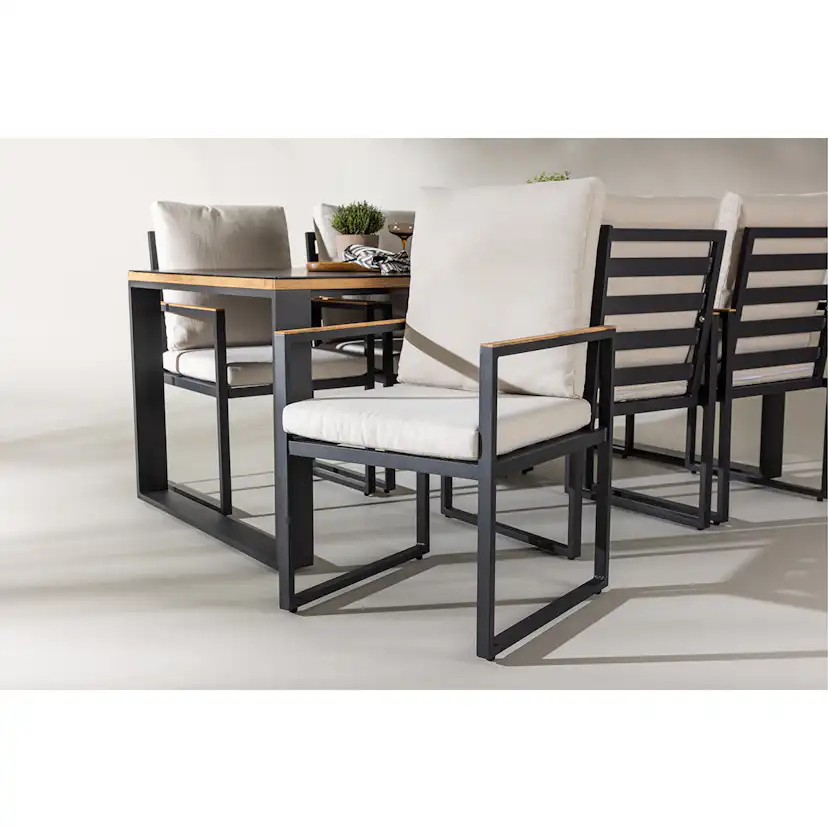 Trädgårdsgrupp deNoord Aspvik Matgrupp 200x100cm