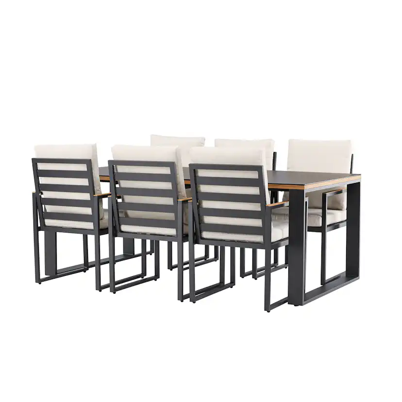 Trädgårdsgrupp deNoord Aspvik Matgrupp 200x100cm