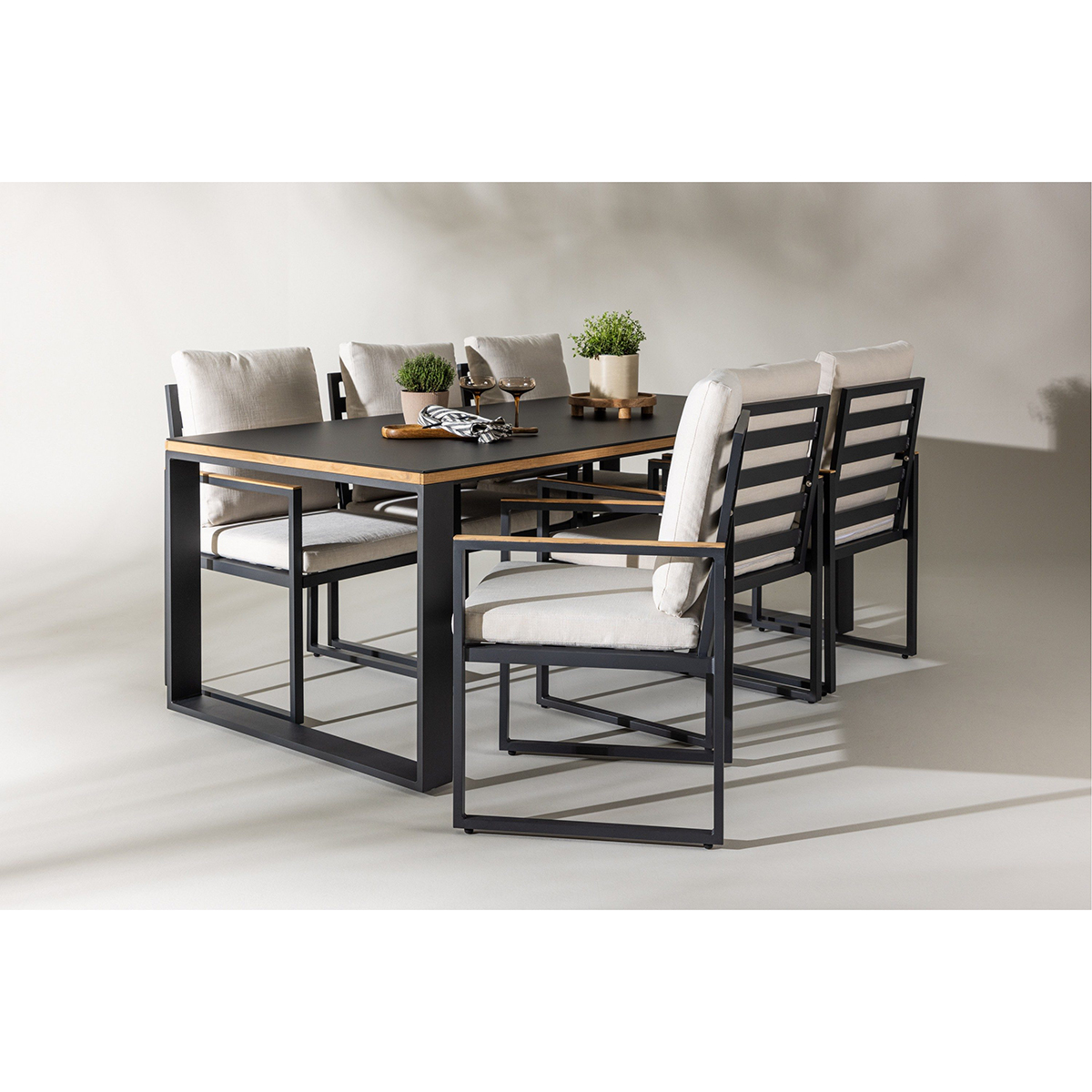 Trädgårdsgrupp deNoord Aspvik Matgrupp 200x100cm