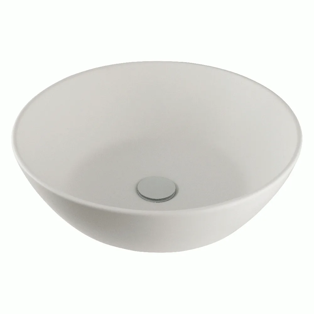 Tvättställ Lavabo Solid Surface ø450 mm