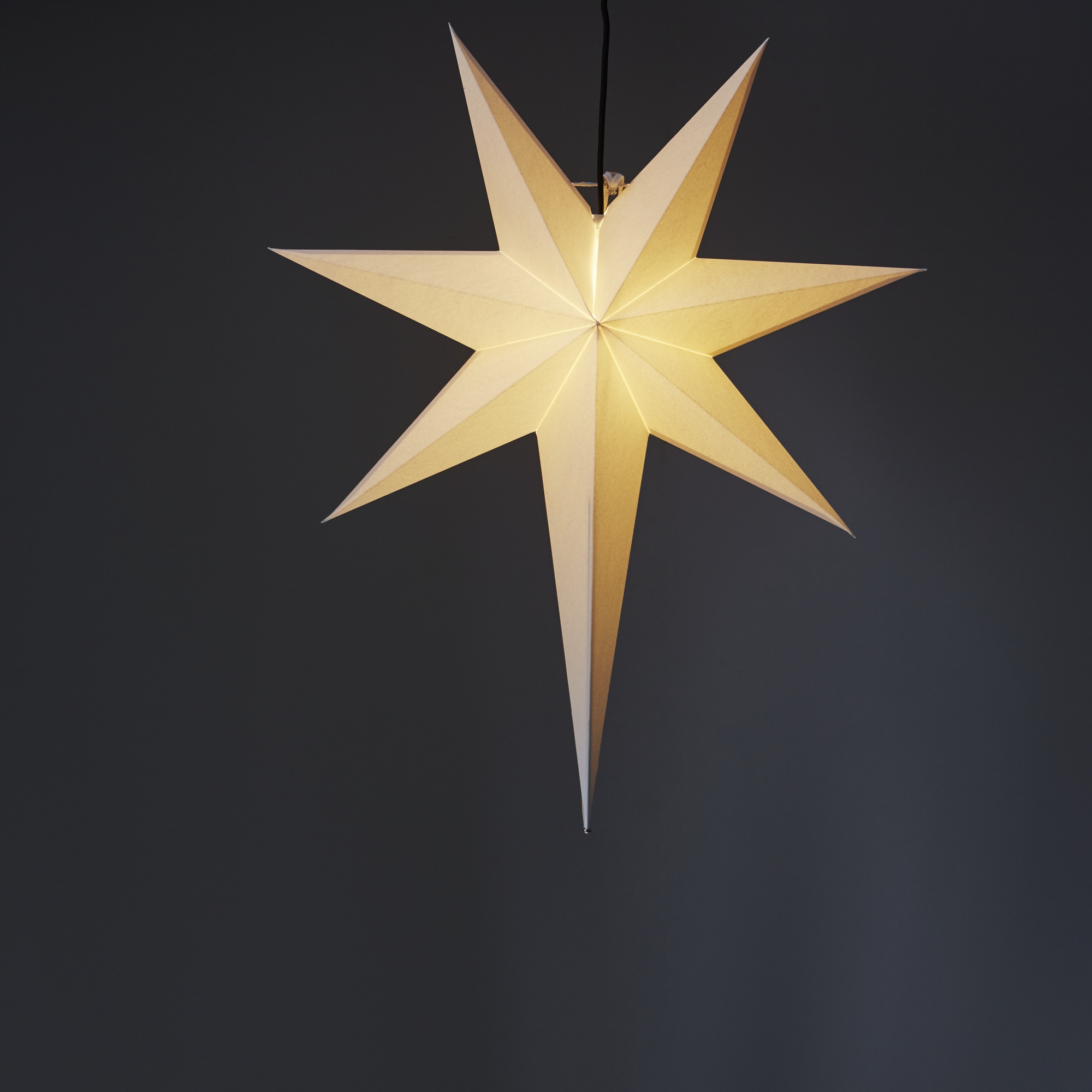 Adventsstjärna Star Trading Frozen 231-90 Vit Pappersstjärna