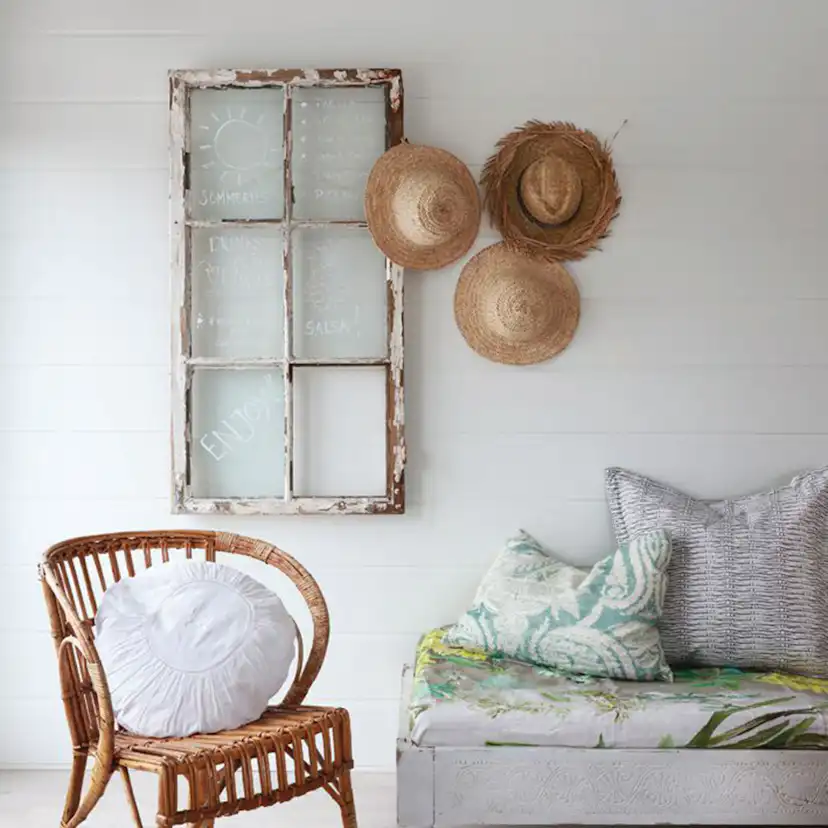 Väggpanel Huntonit penselmålad Vit