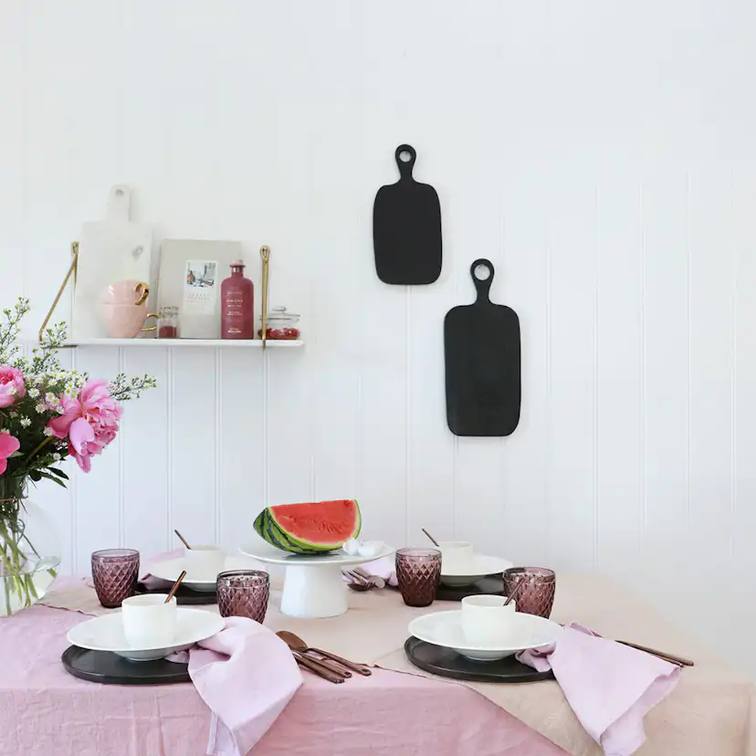 Väggpanel Huntonit penselmålad Perle Vit