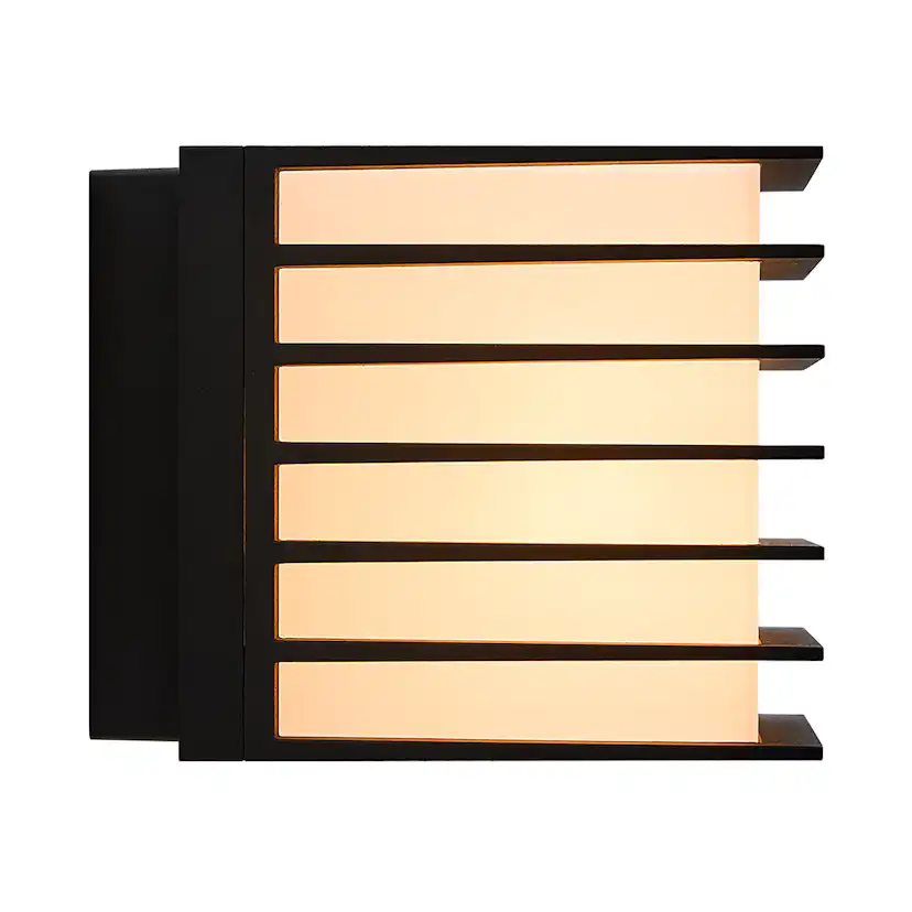 Fasadbelysning Nordlux Fluctus 13 Svart Metall Utebelysning