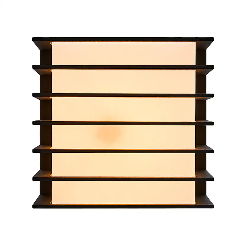 Fasadbelysning Nordlux Fluctus 13 Svart Metall Utebelysning