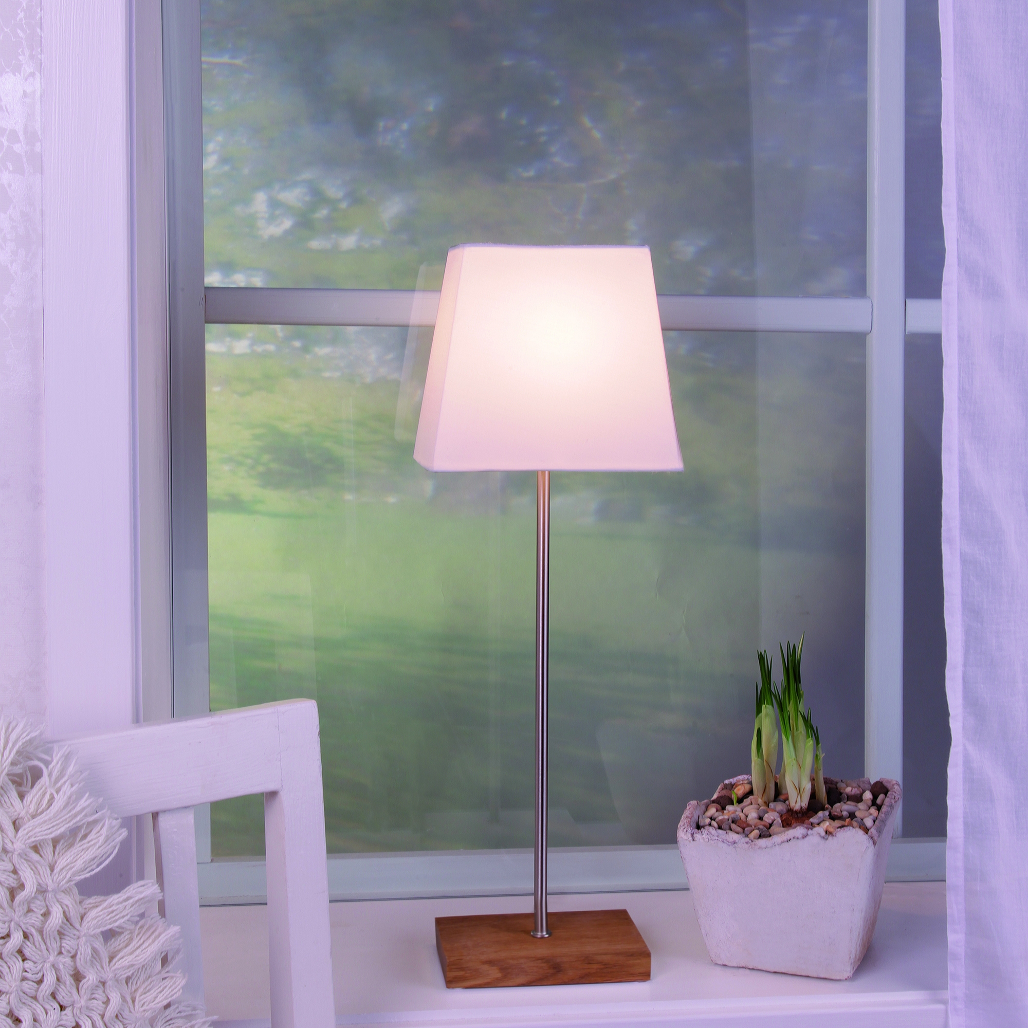 Adventsstjärna Star Trading Leo inkl. Fot och Skärm