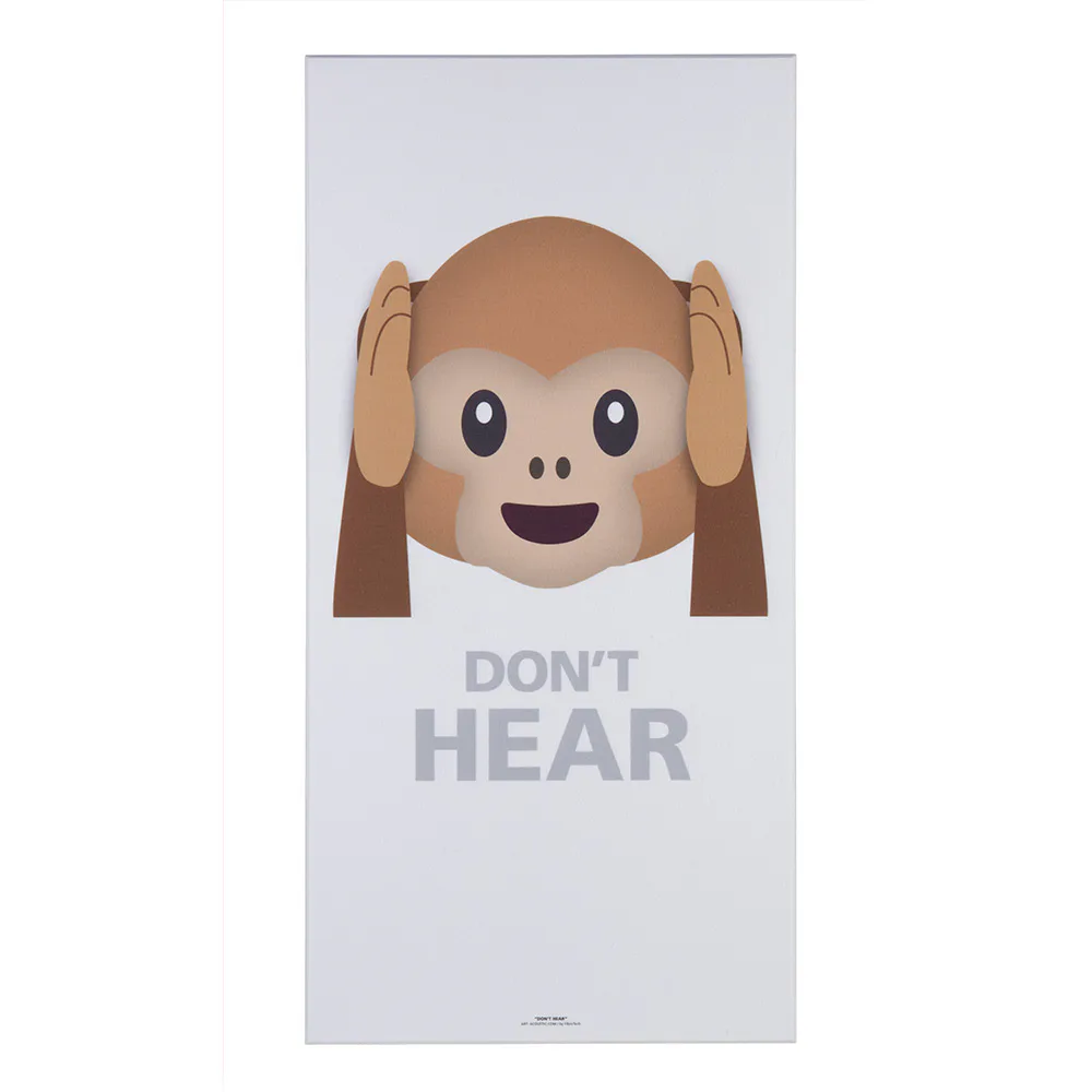 Akustiktavla Fibrotech Art-Acoustic Abe 1200x600 mm Vit