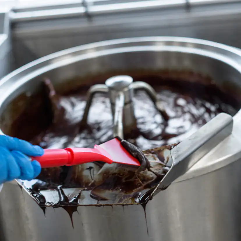 Skaft Vikan Mini-Skaft Röd Ø30 mm 160 mm