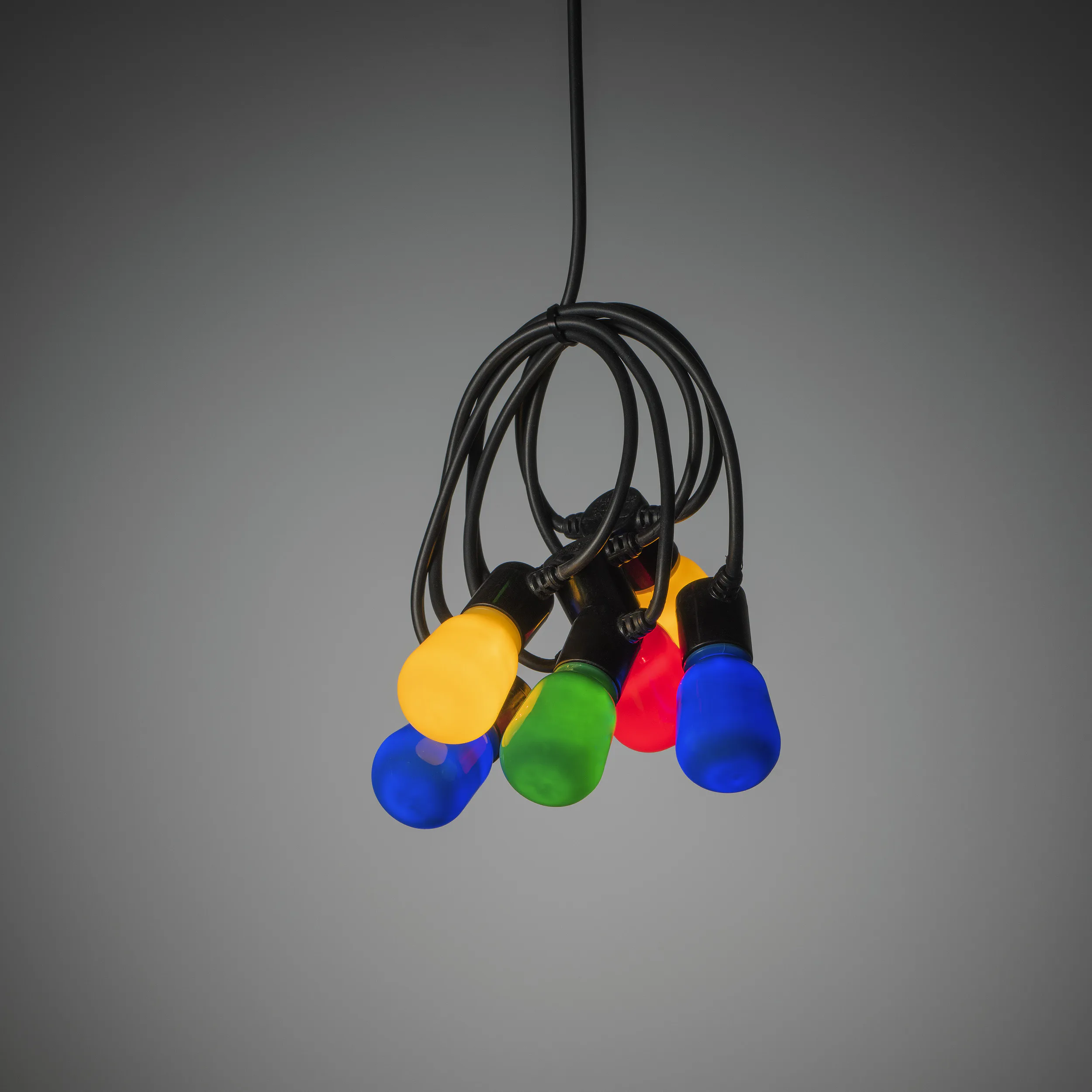 Ljusslinga Gnosjö Konstsmide Ovala lampor LED E14