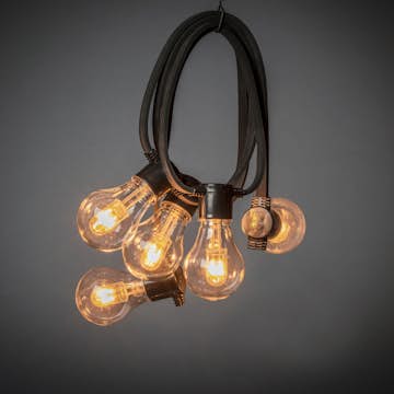 Ljusslinga Gnosjö Konstsmide Amber M-form Utbytbar LED 4,5 m