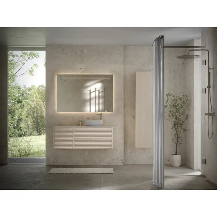 Tvättställsskåp Svedbergs Epos 120x45 med 2+1 Lådor