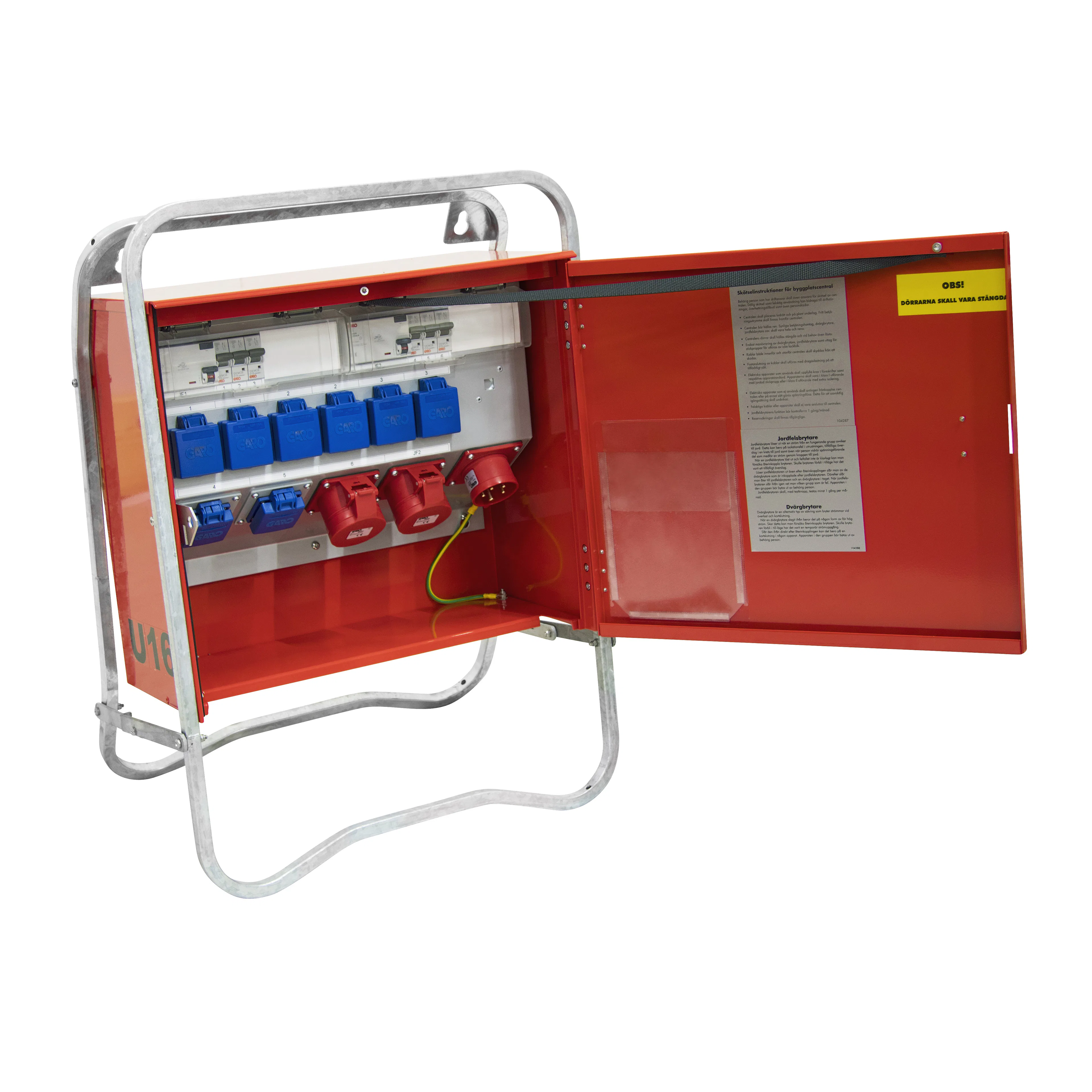 Uttagscentral Garo 2469128 16A ALU