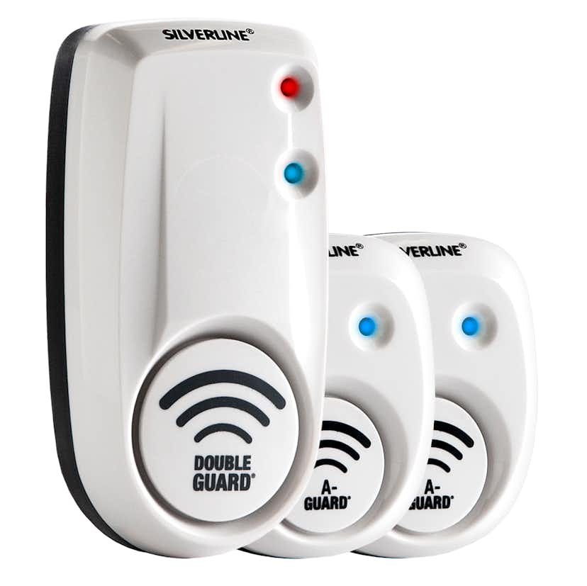 Skadedjursbekämpning Silverline Mus- & Rått Avskräckande MR80 DG2+MR30x2 Ultraljud A-Guard & Electro Pulse