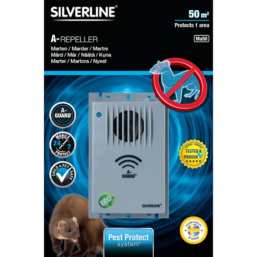 Avskräckare Silverline Mård Ma50