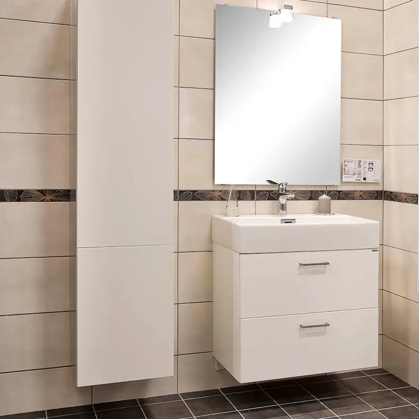 Kakel Arredo Elvana Nero List Svart 5x40 cm