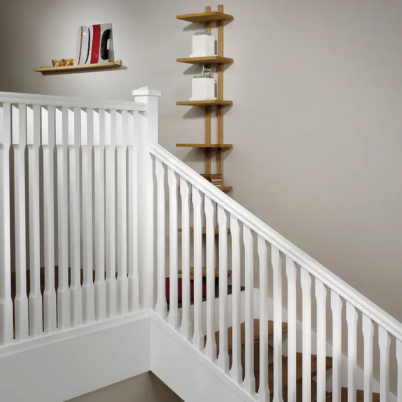 Ändstolpe Lundbergs Helsinki Vit