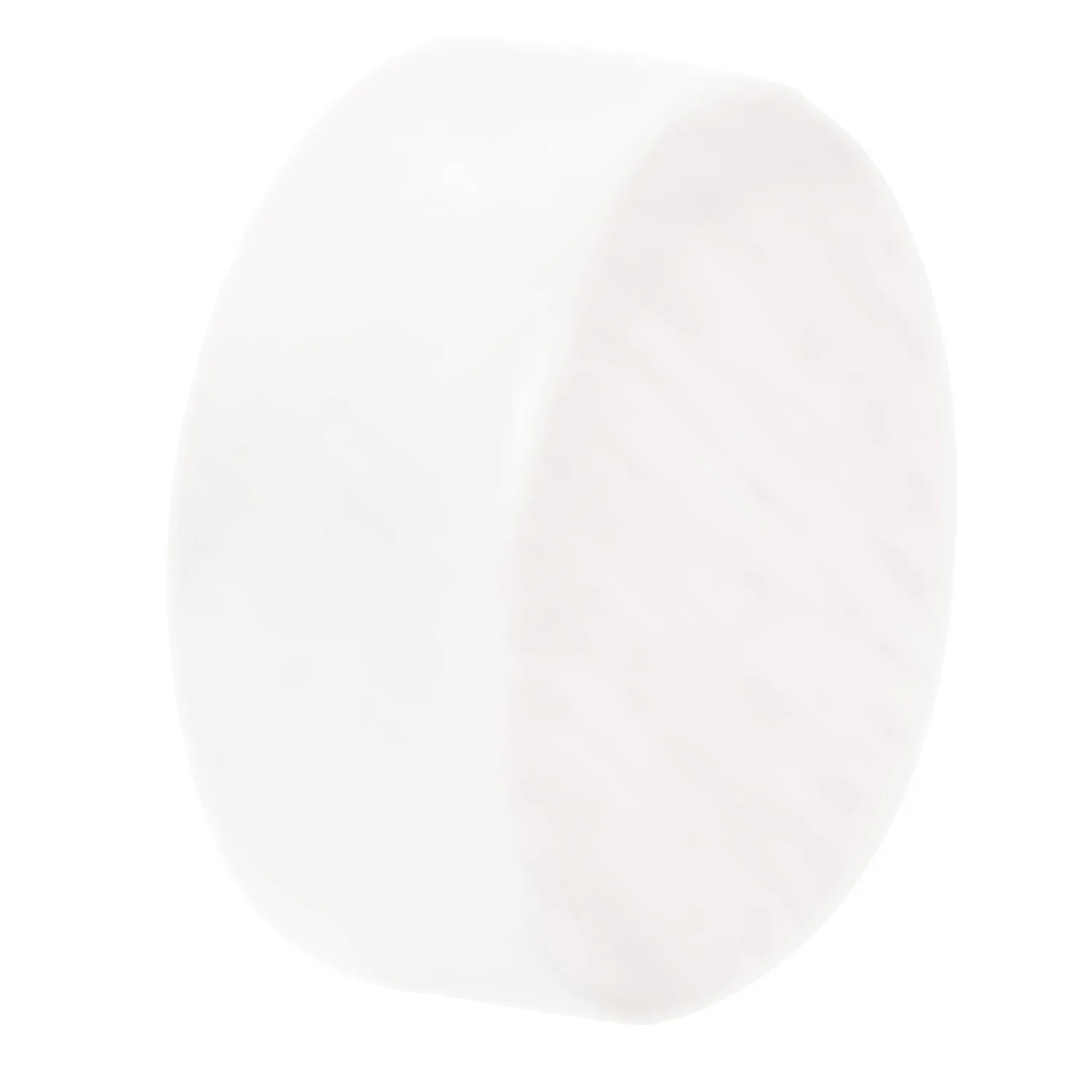 Ändknopp Lundbergs Vitlackad Furu Ø48