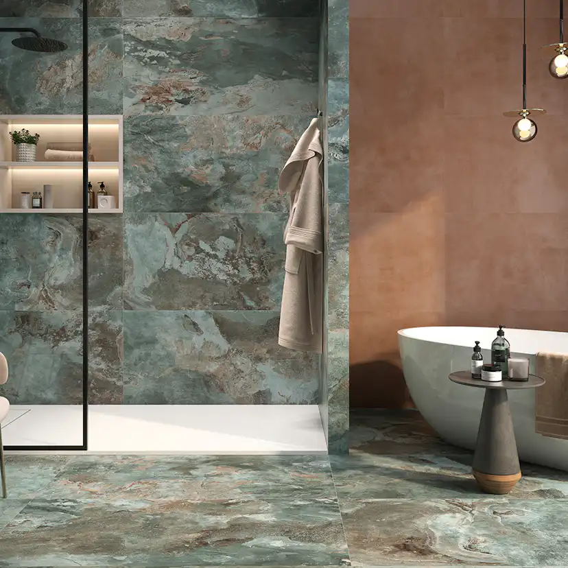 Klinker Lhådös Åre Green 30x60 cm