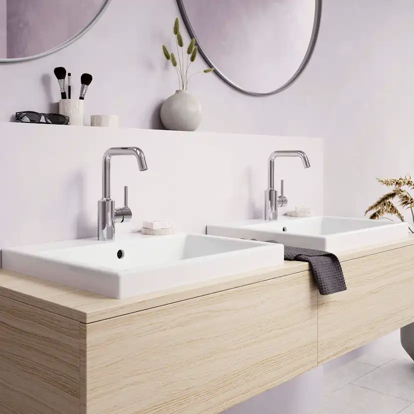 Tvättställsblandare Oras Optima 2611AF med Svängbar Pip