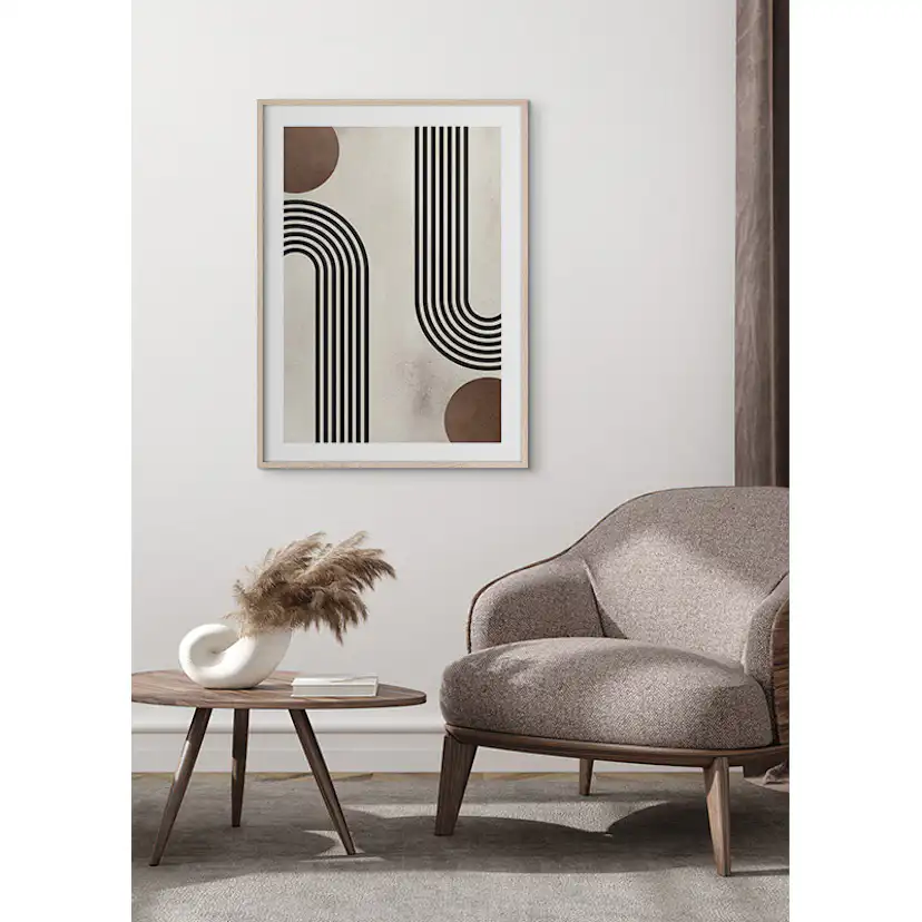 Poster Gallerix Broad Geometric No1