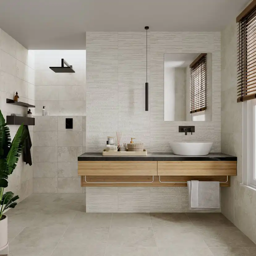 Kakel Lhådös Aske Grey 25x40