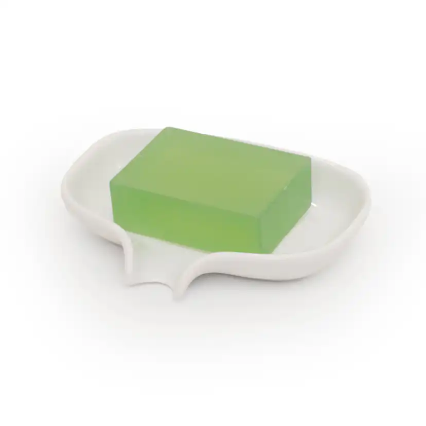 Tvålkopp Bosign Vit Porslin