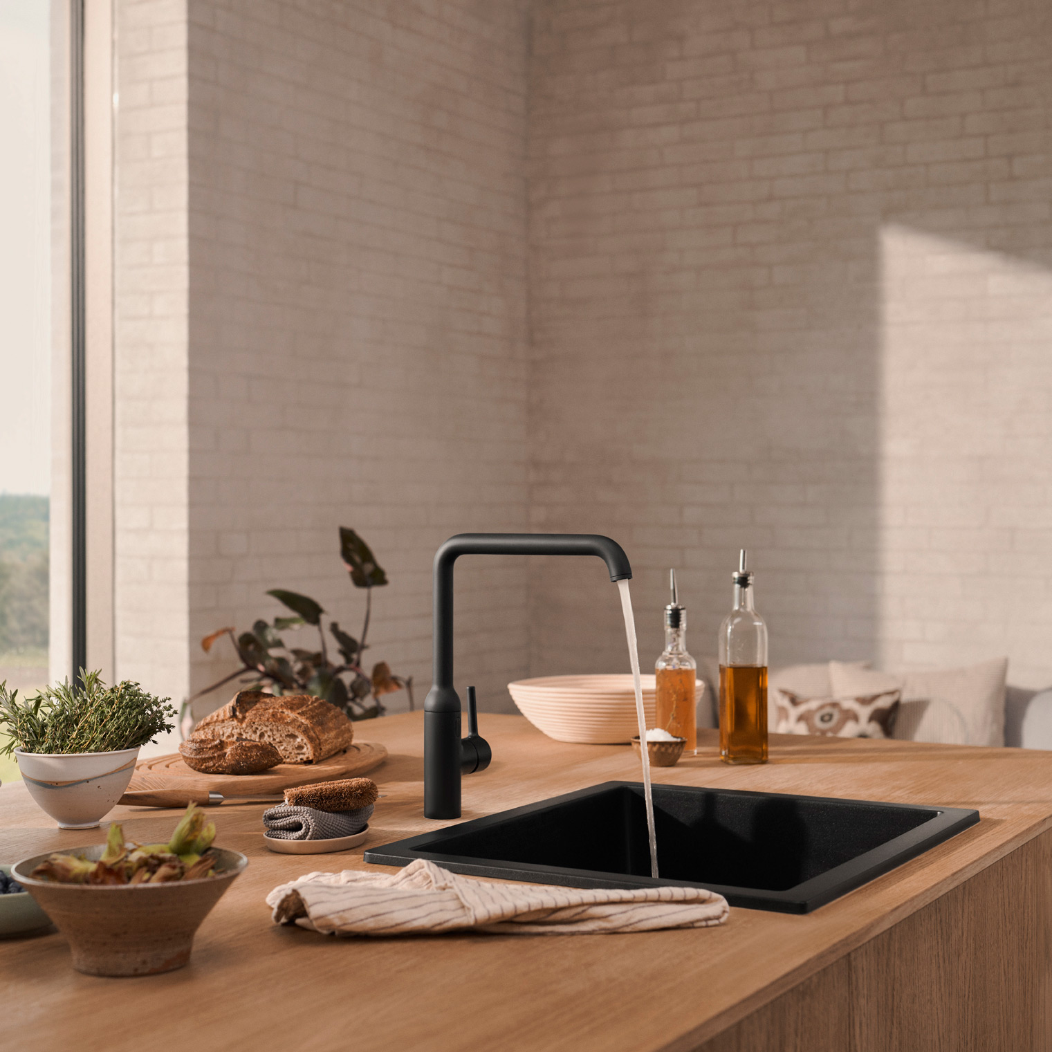 Köksblandare Oras Optima Style Hybrid Beröringsfri med Pinnspak