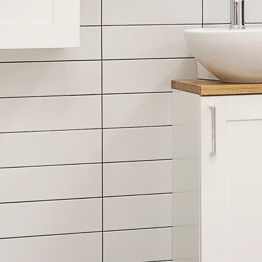 Kakel Arredo Color Gris Perla Grå Matt 10x30 cm