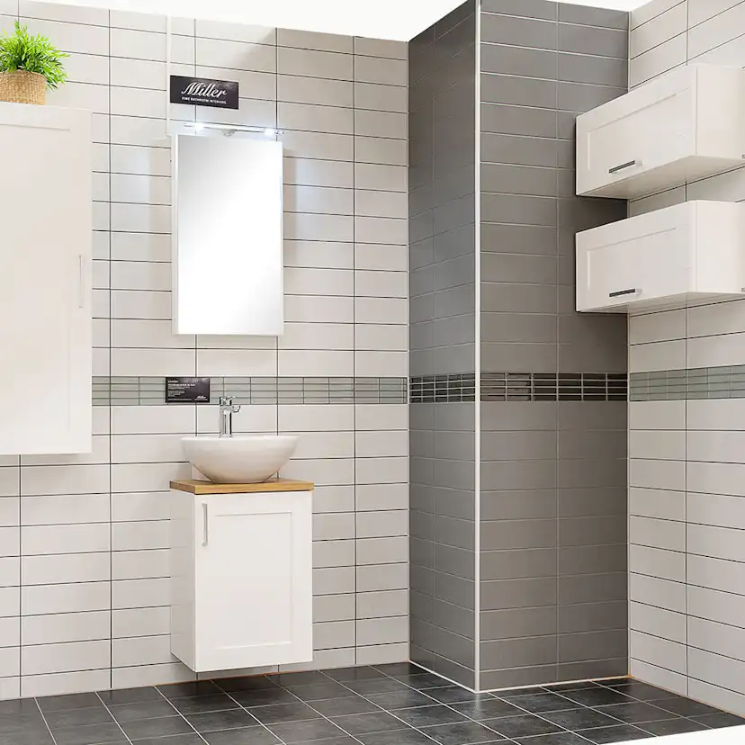 Kakel Arredo Color Gris Perla Grå Matt 10x30 cm