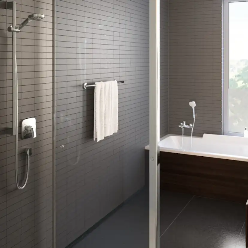 Duschset Hansgrohe Croma Select E Multi