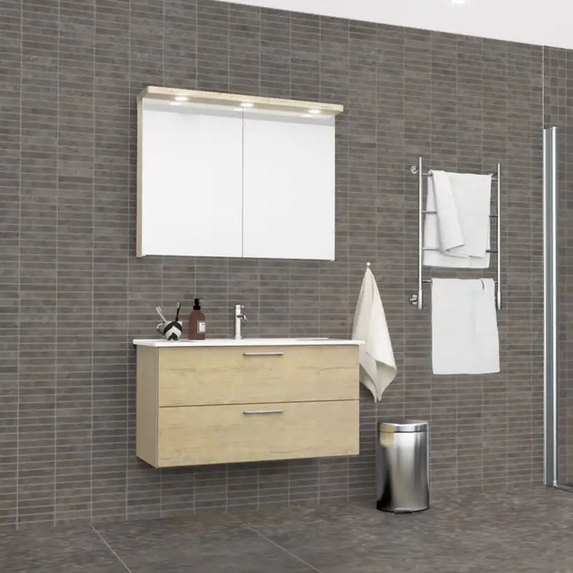 Mosaik Arredo SunStone Grå Mosaic 3x15 cm