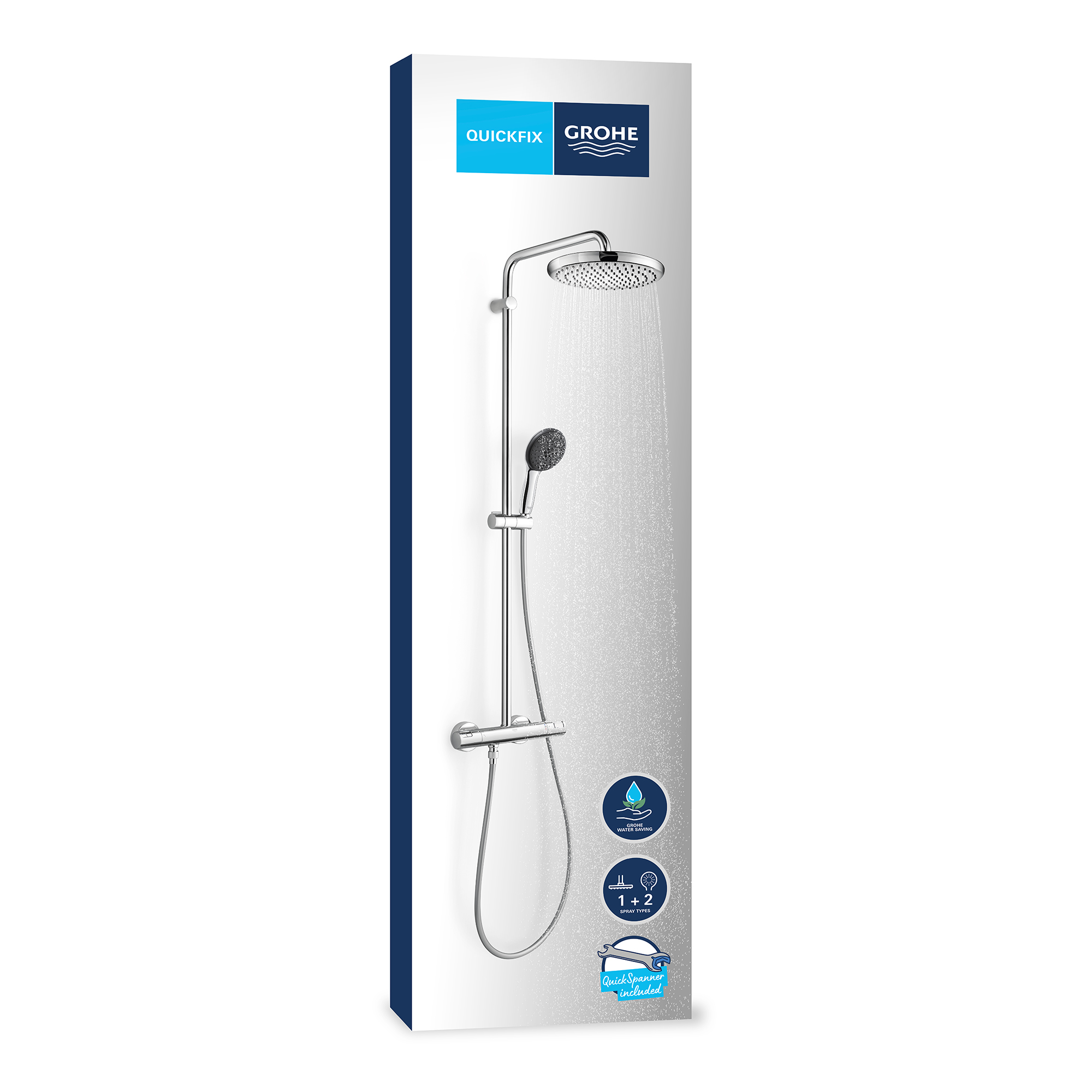 Takduschset Grohe Vitalio Start System 250 150 cc
