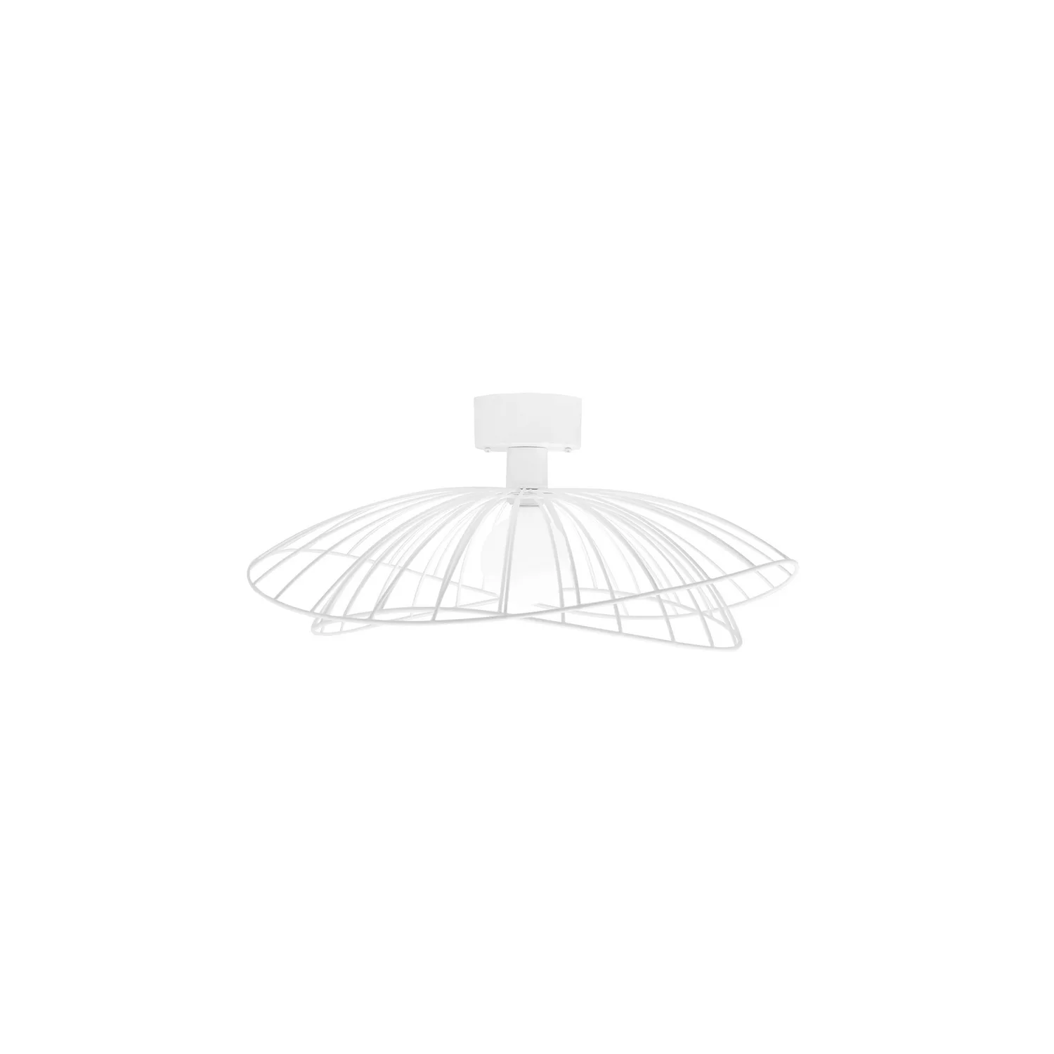 Tak/Vägglampa Globen Lighting Ray Vit