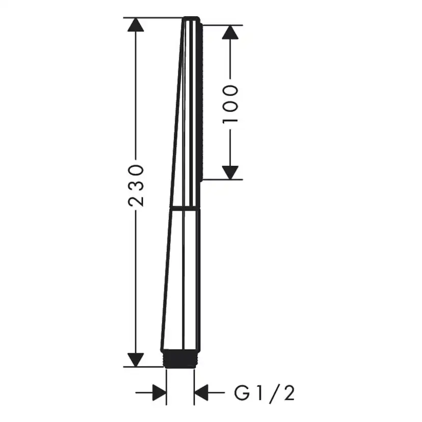 Handdusch Hansgrohe Rainfinity Pinn 100 1jet