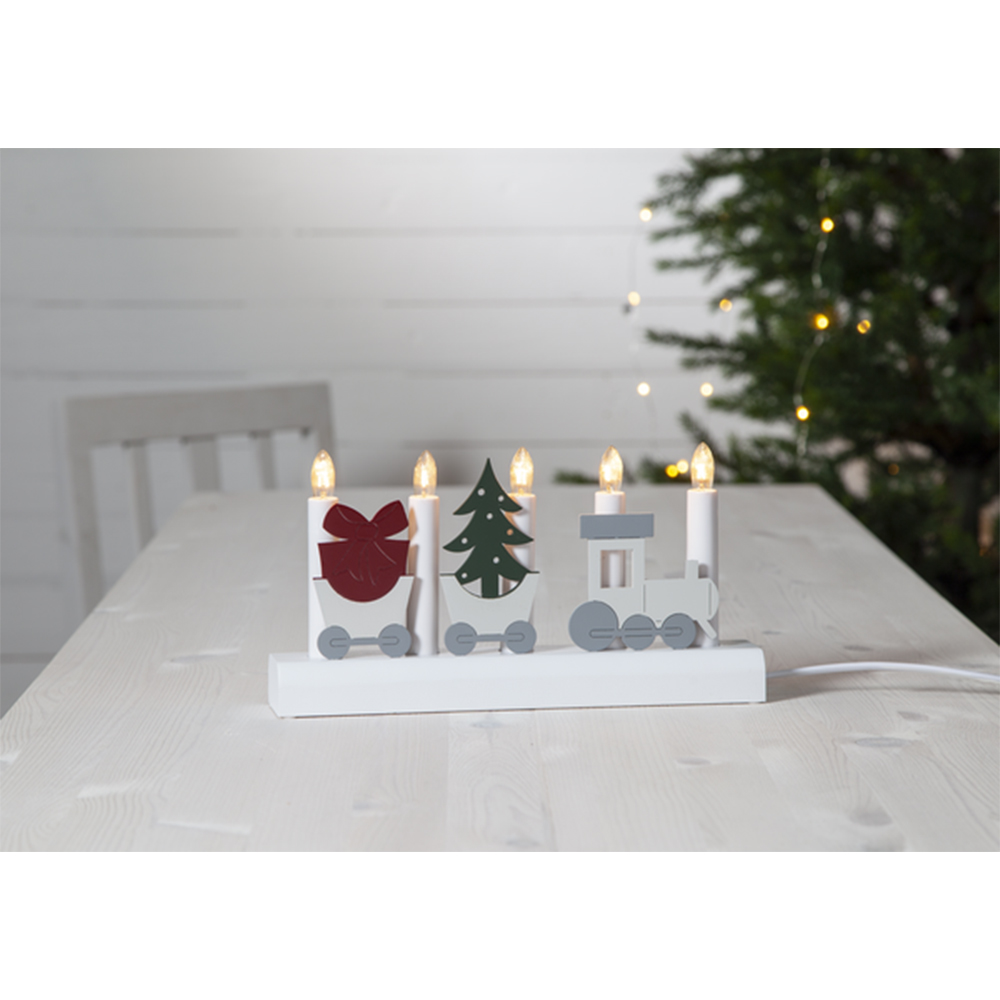 Ljusstake Star Trading Julia Tåg