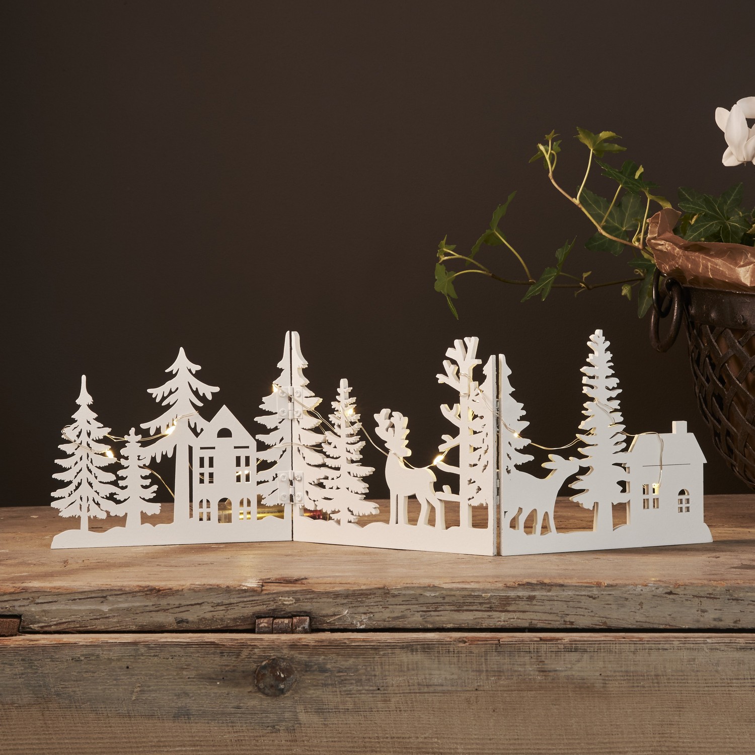 Juldekoration Star Trading Fauna Vikbar