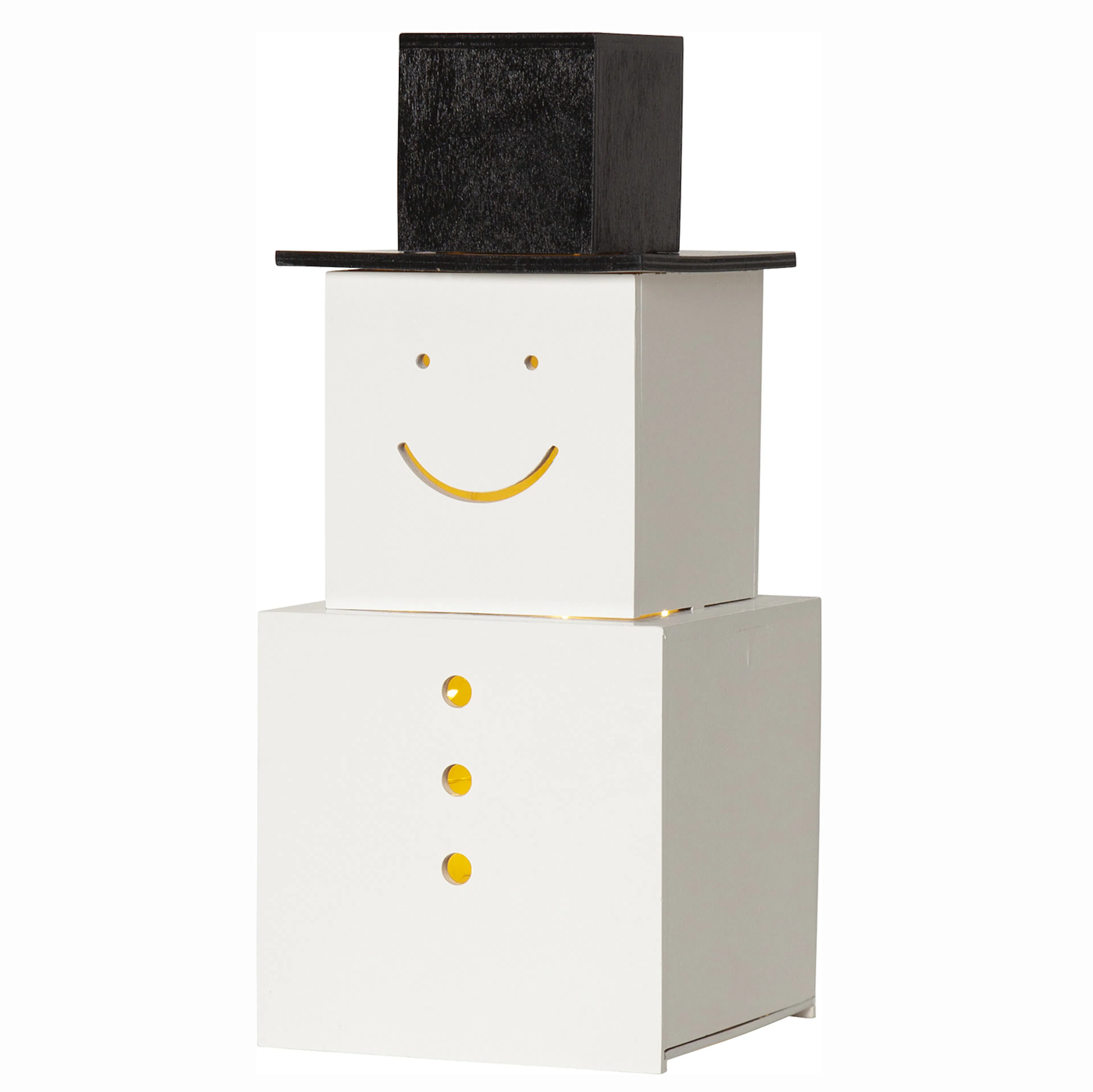 Snögubbe Star Trading i Trä