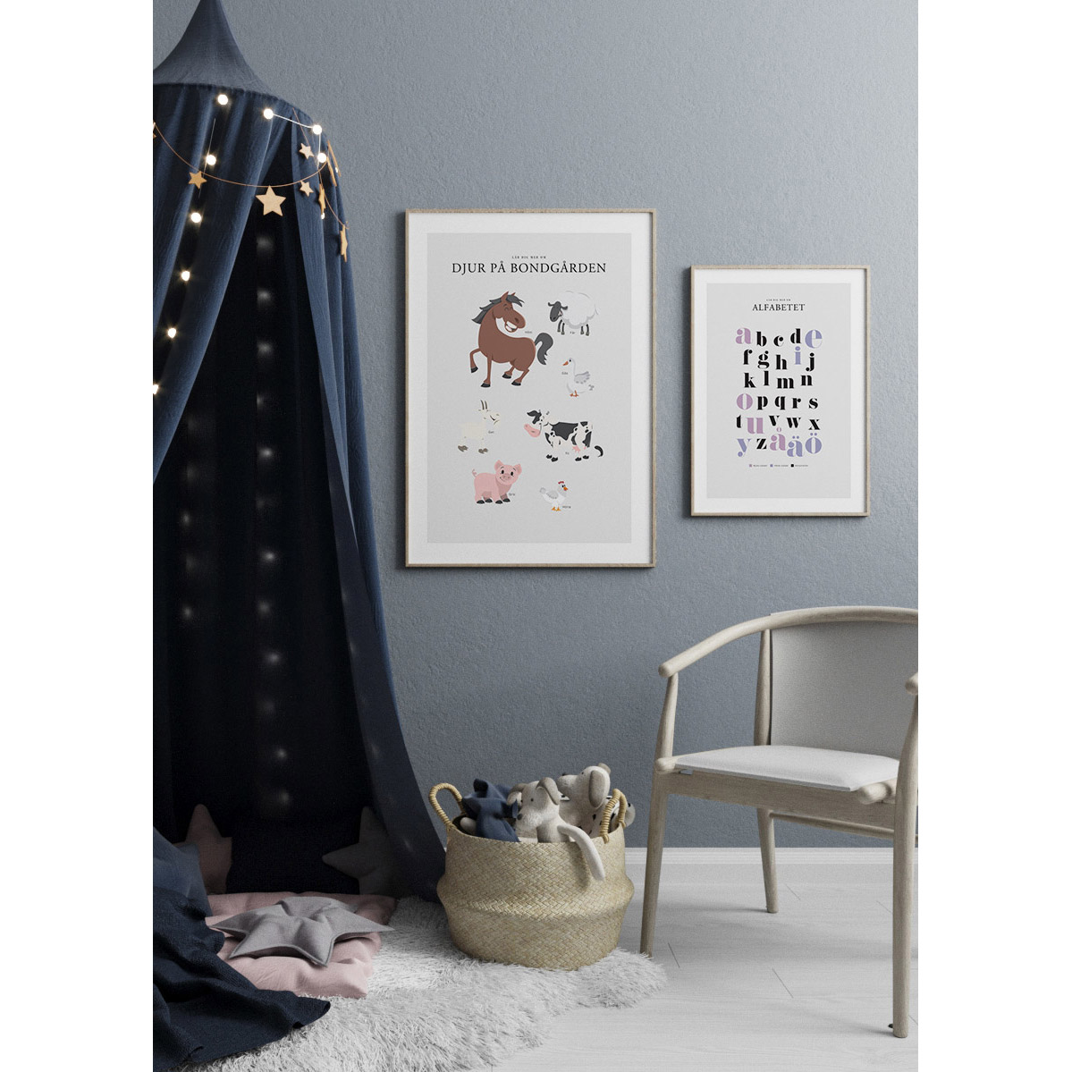 Poster Gallerix Djur På Bondgården