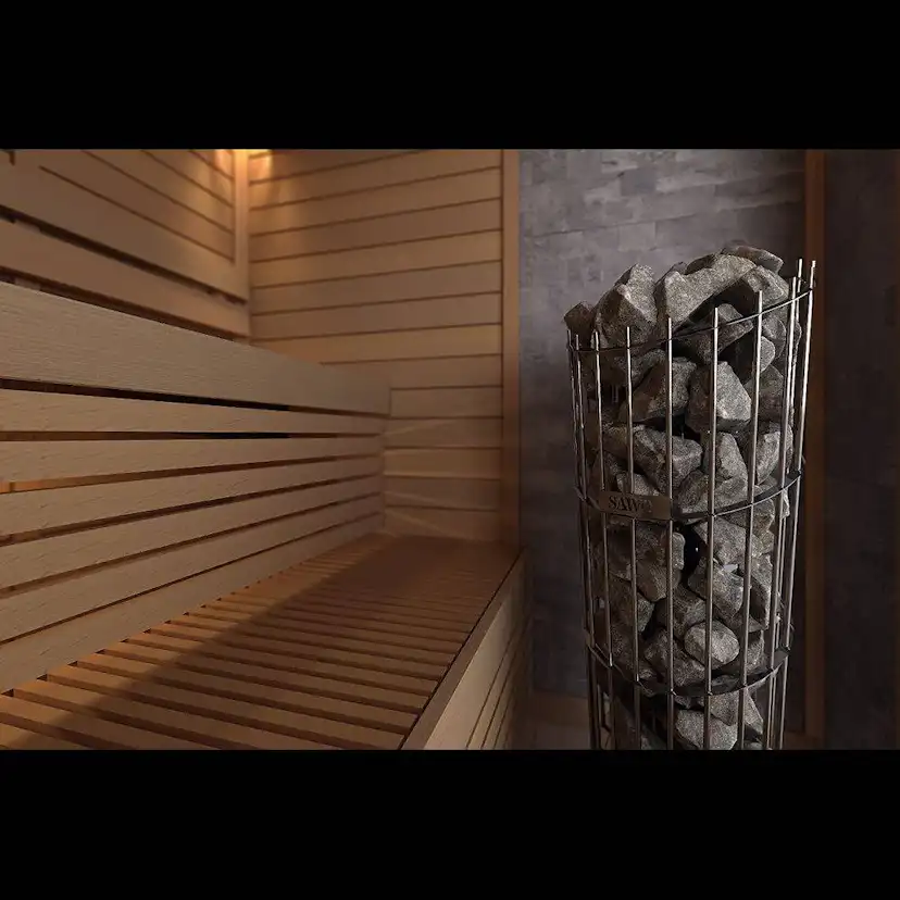 Elektriskt Bastuaggregat SAWO Torn Phoenix 3P-1P 8-15 m3