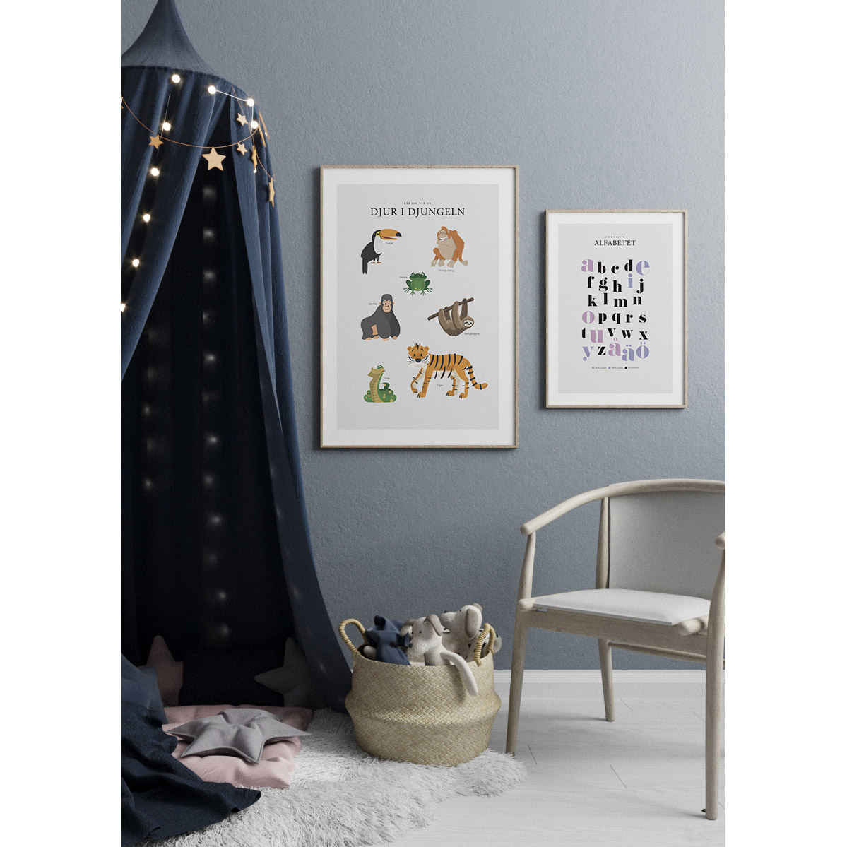 Poster Gallerix Djur I Djungeln