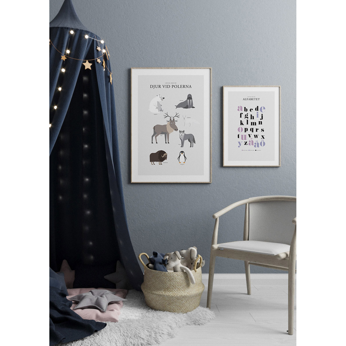 Poster Gallerix Djur Vid Polerna